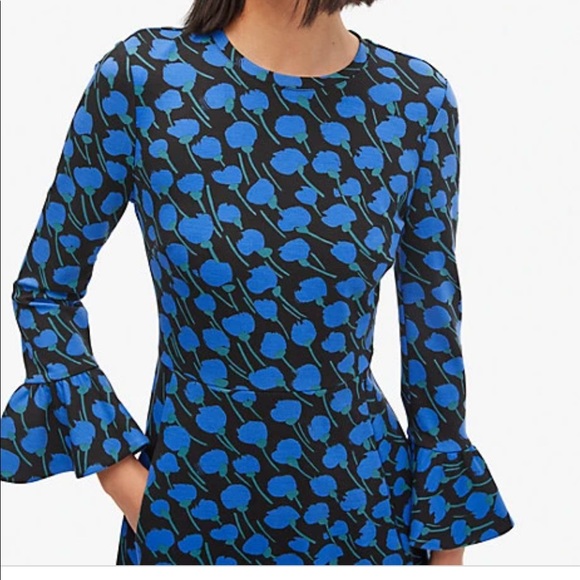 NWOT Kate Spade ♠️ Seascape Ponte Floral Dress - Picture 3 of 7